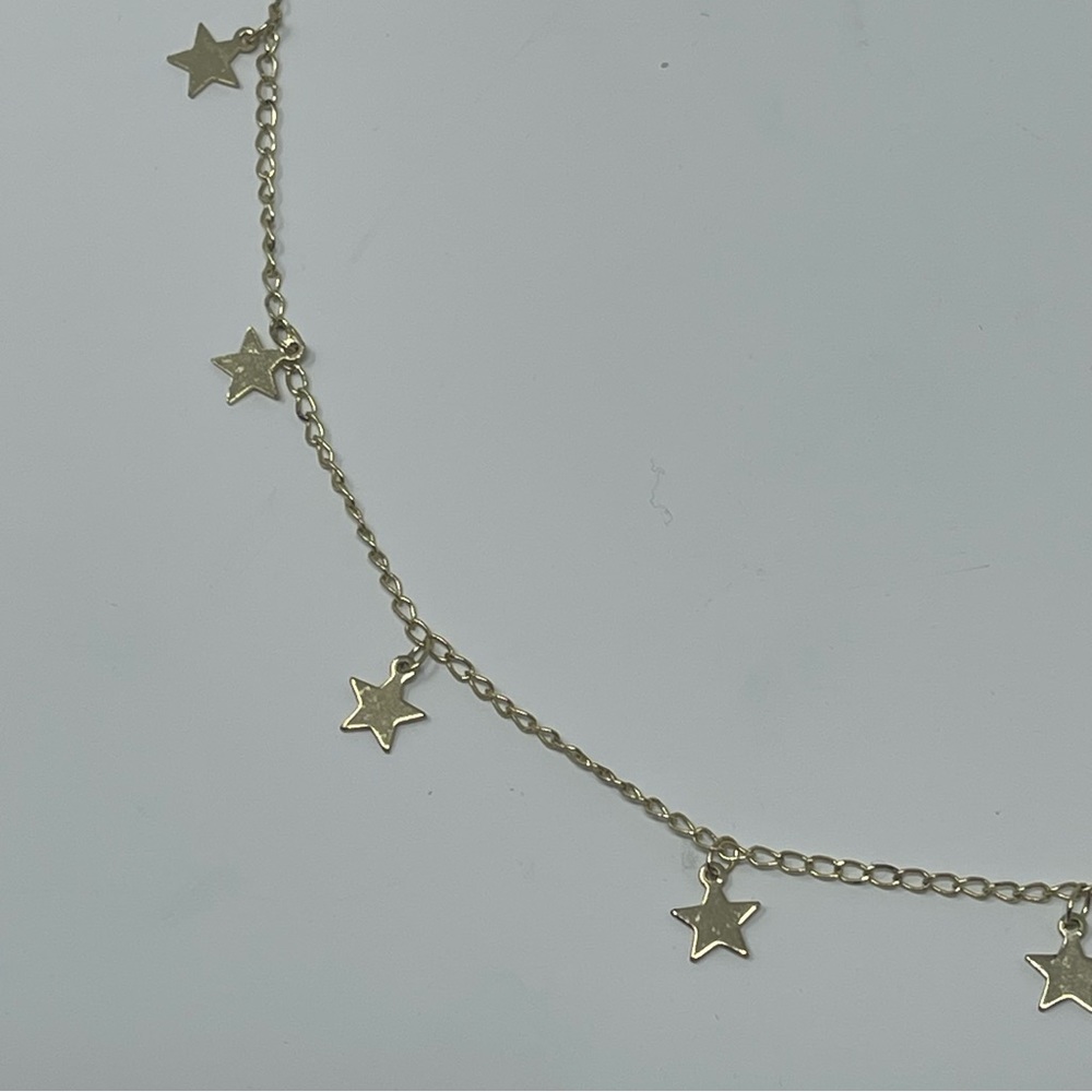 brandy melville gold stars necklace - Picture 2 of 3